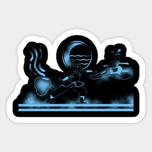 Korra Waterbending Sticker